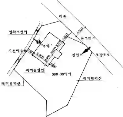 장파리 380-39 배치도 이미지